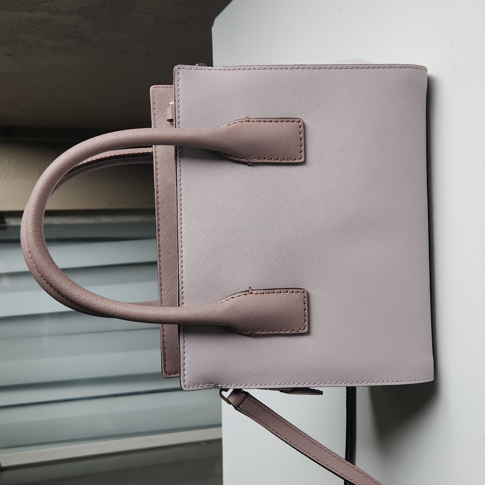 Kate Spade Small Handbag in Two-Tone Lavender/Purple Colorway - Like New - Picture 6 of 12